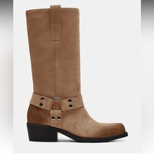 Ruskin Taupe Suede Boots